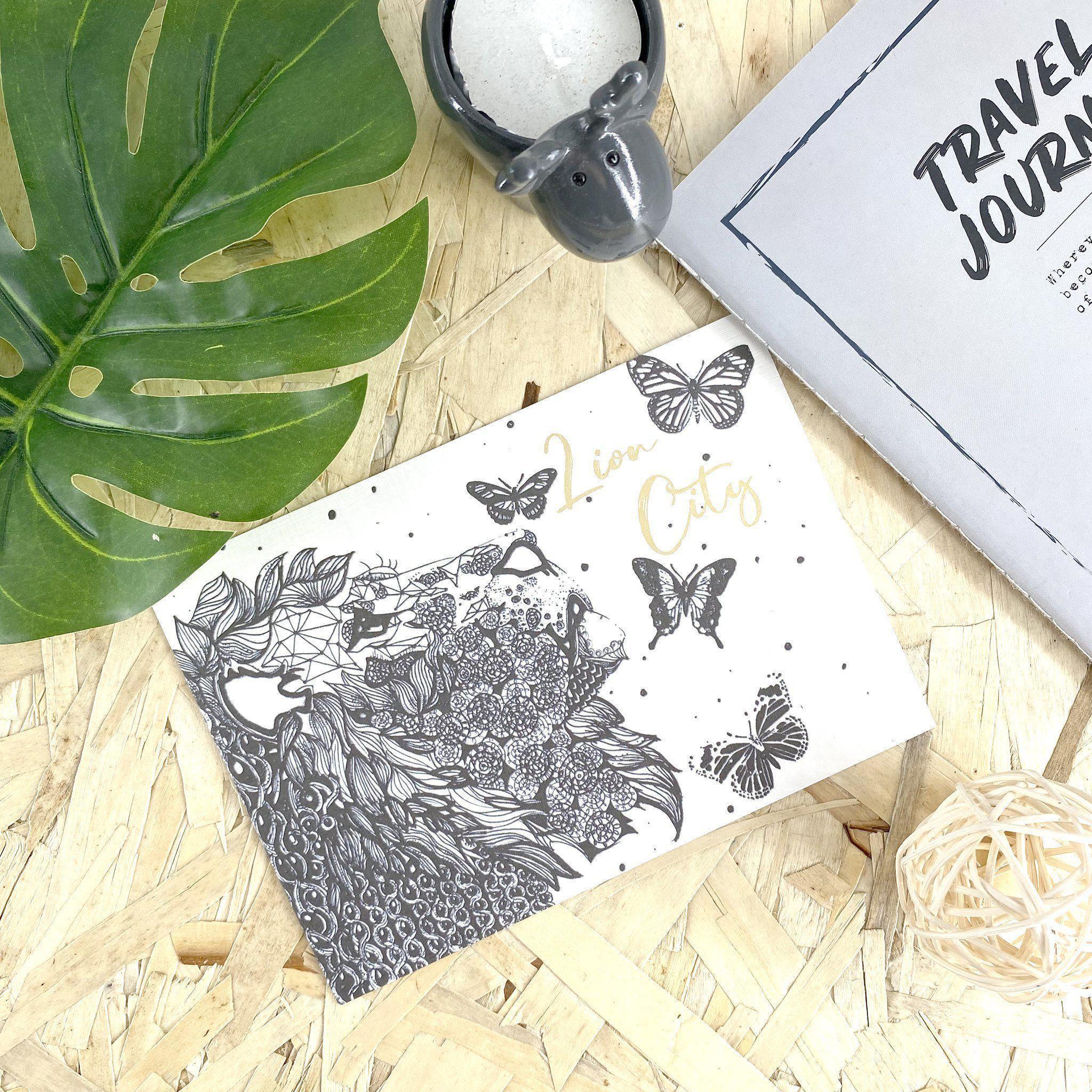 Postcard - Singapore Memories Lion City - KLOSH