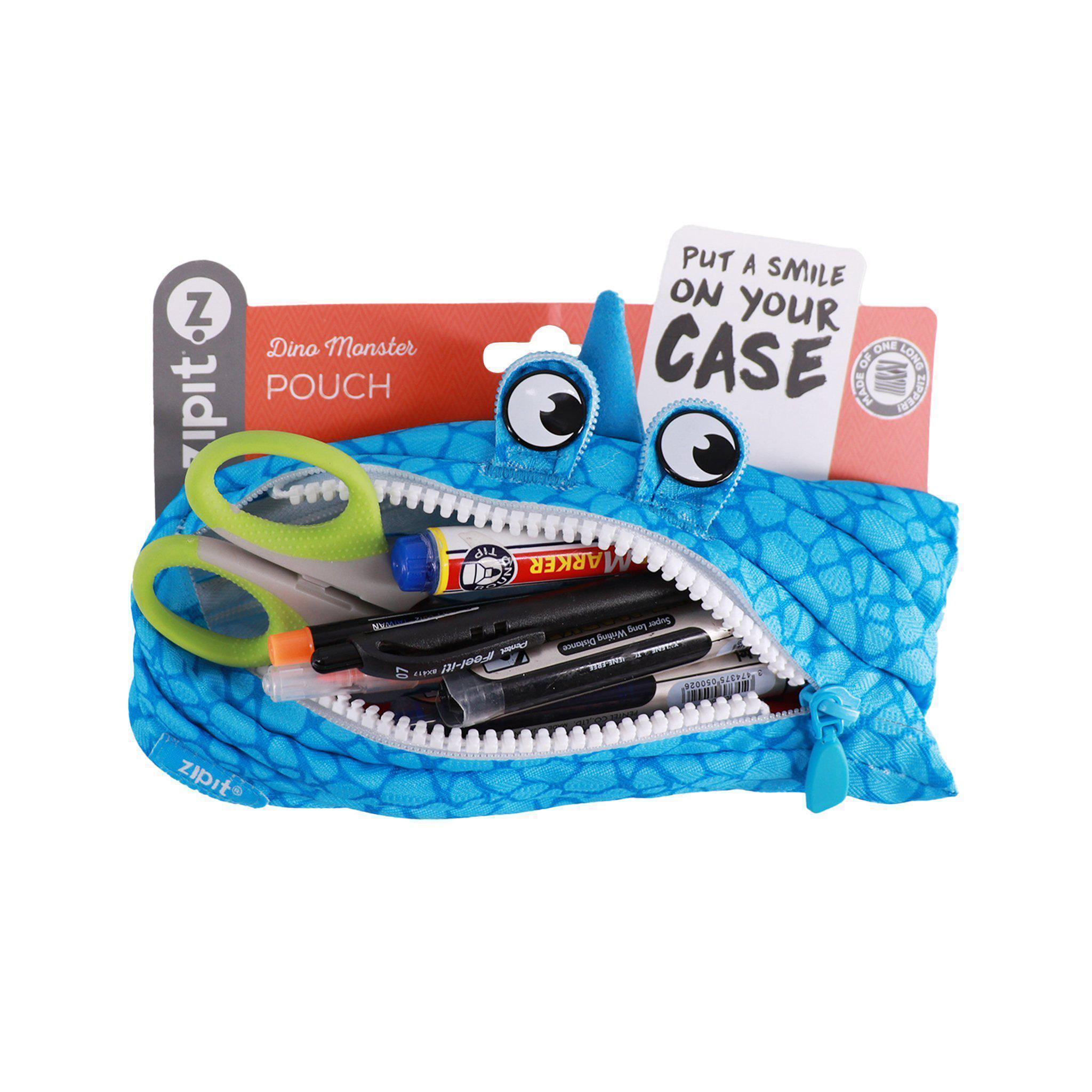 Pouches - Dino Monster Blue - KLOSH