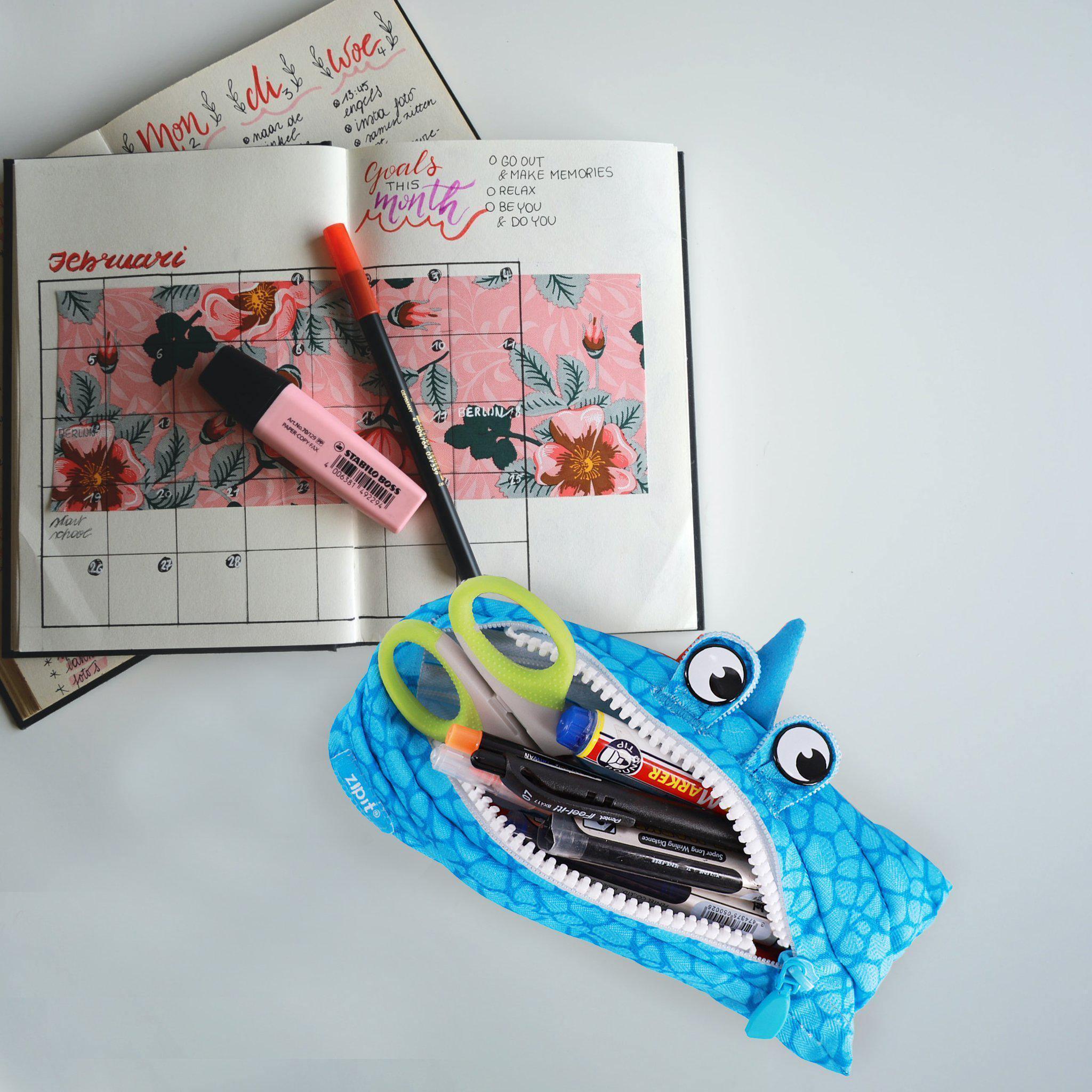 Pouches - Dino Monster Blue - KLOSH