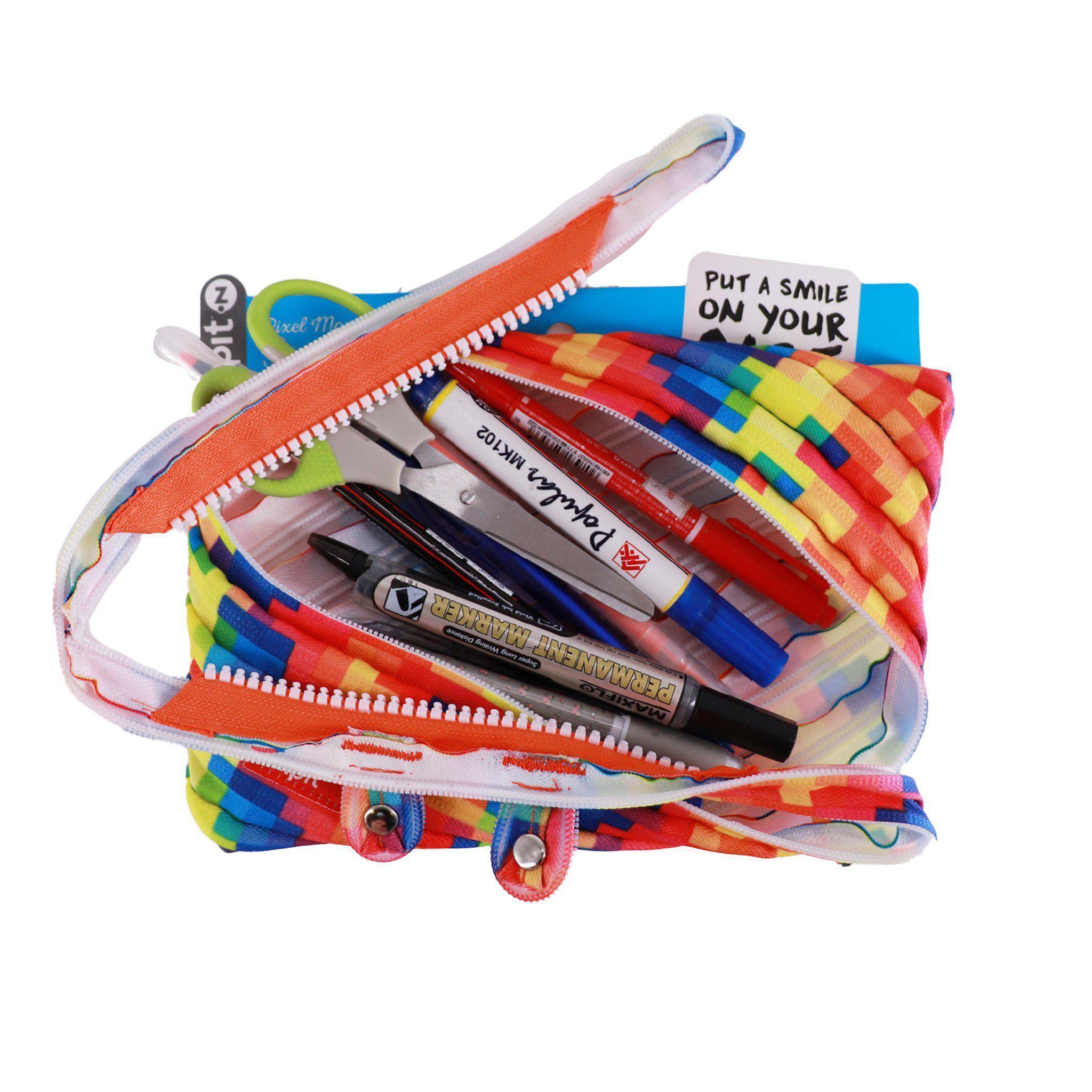 Pouches - Pixel Monster Jumbo Yellow - KLOSH