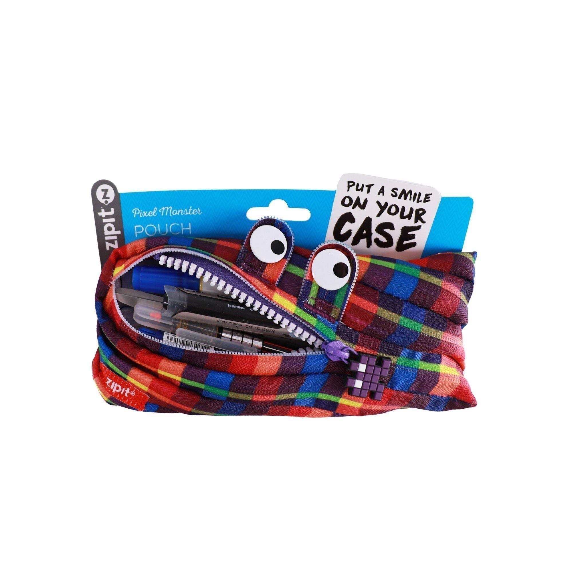 Pouches - Pixel Monster Purple - KLOSH