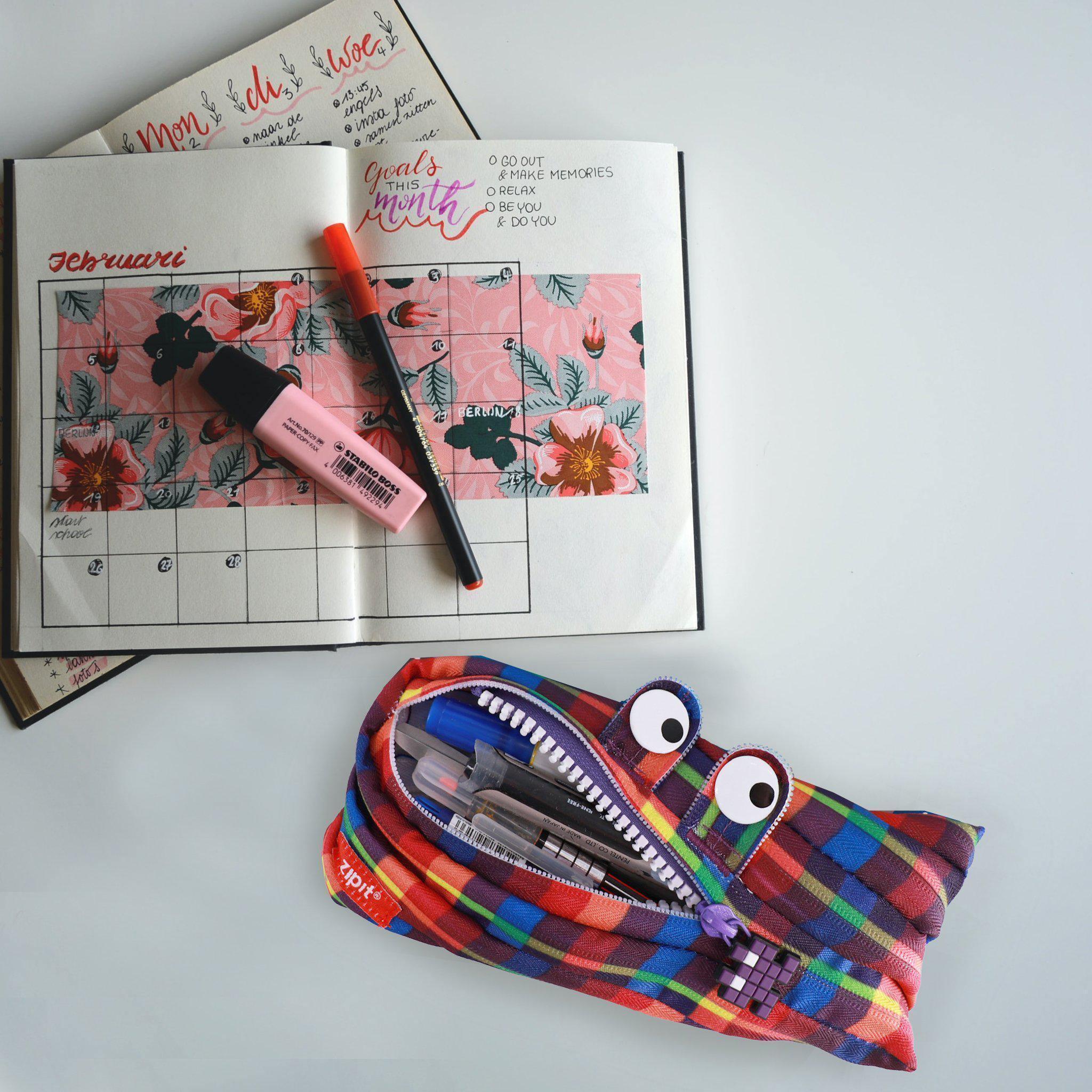 Pouches - Pixel Monster Purple - KLOSH