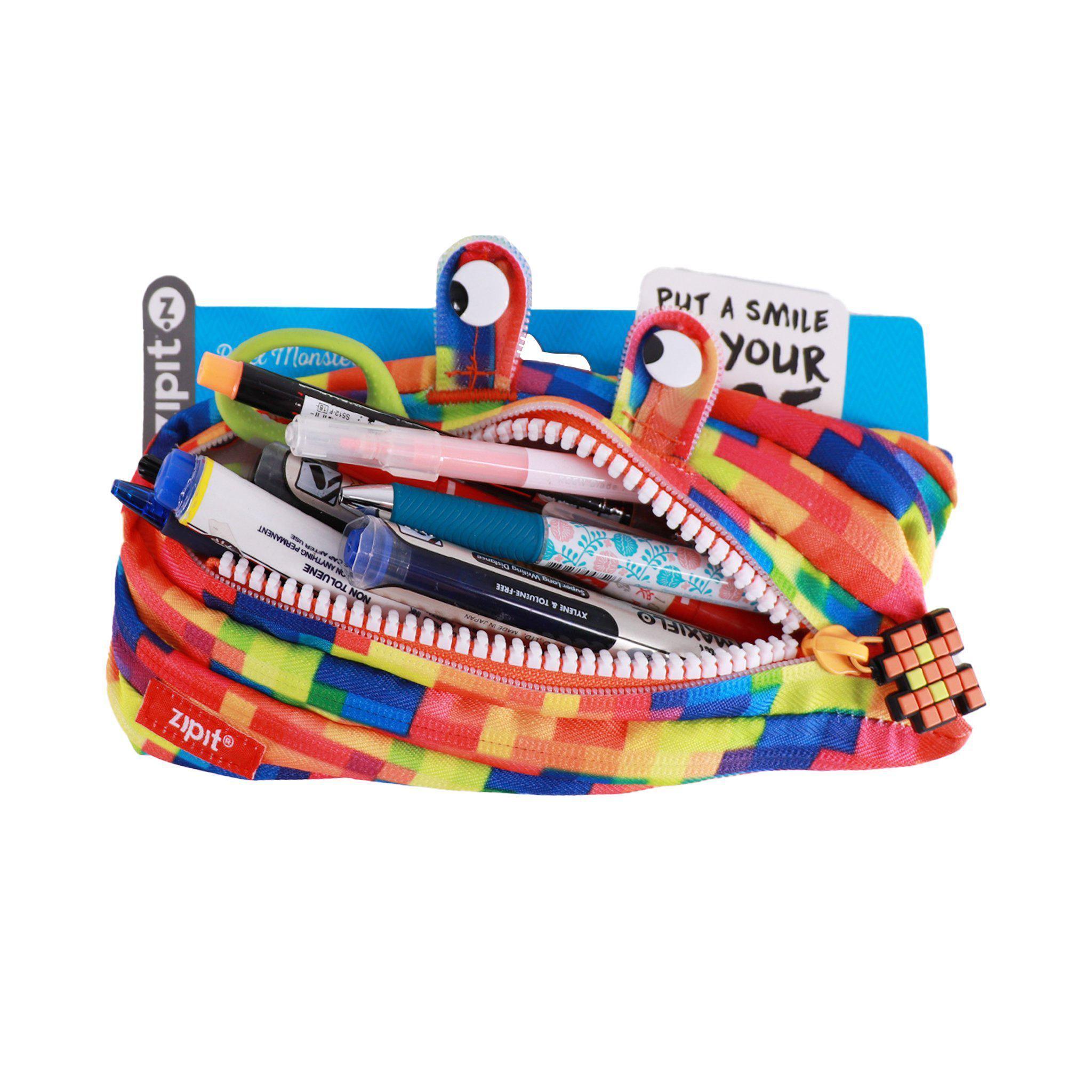 Pouches - Pixel Monster Yellow - KLOSH