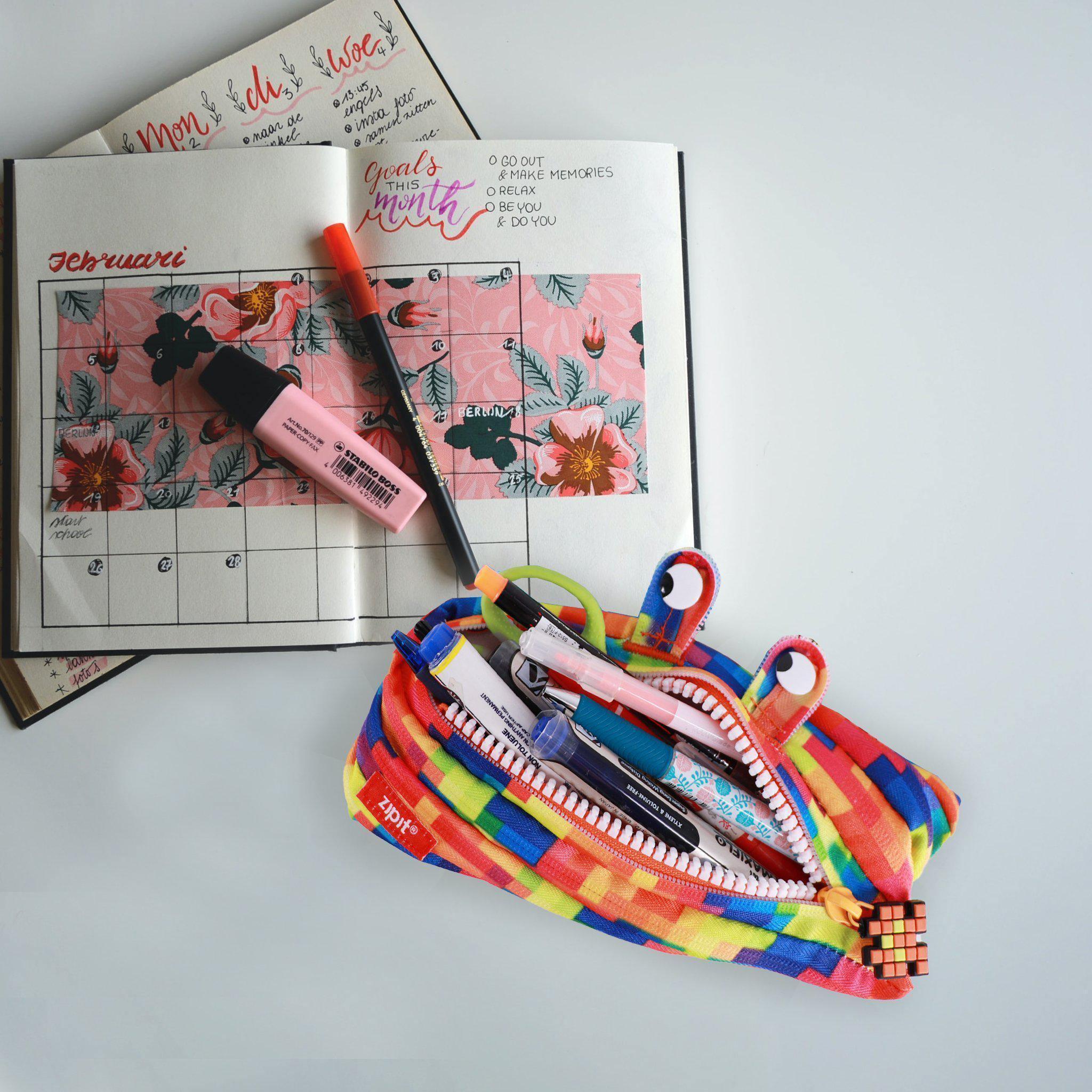 Pouches - Pixel Monster Yellow - KLOSH