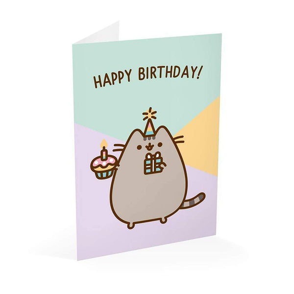 Pusheen - Birthday with Cupcake and Gift Card - KLOSH