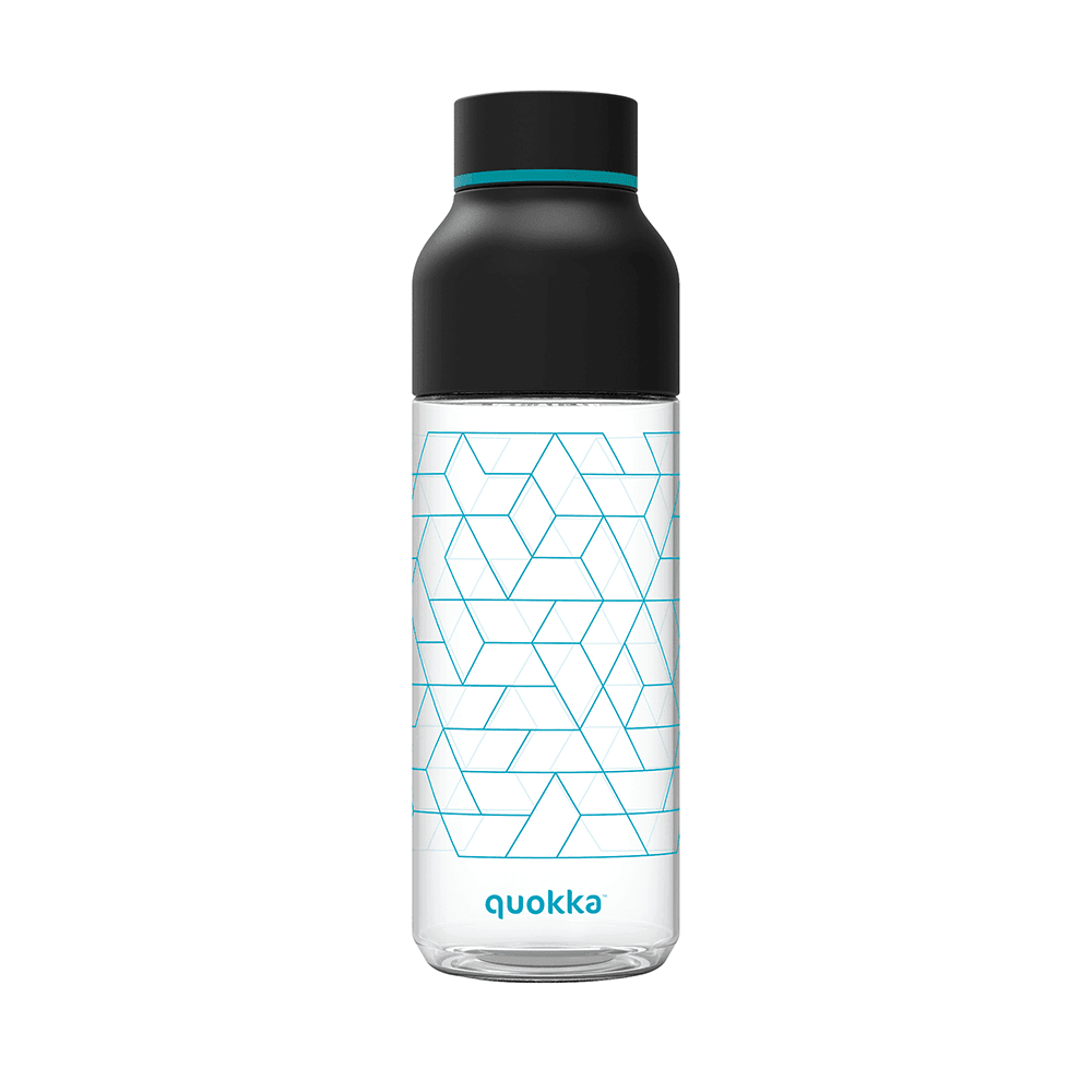 Quokka Tritan Bottle - Ice Geo Black 720 Ml - KLOSH
