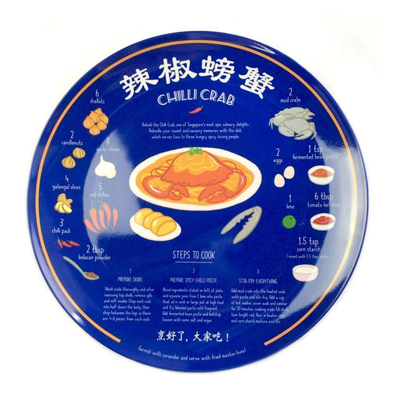 Recipe Plate - Chilli Crab - KLOSH