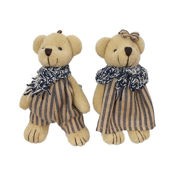 Soft Toy - Lovely Sasha's Mini Bears Fred & Freda - KLOSH