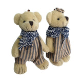 Soft Toy - Lovely Sasha's Mini Bears Fred & Freda - KLOSH