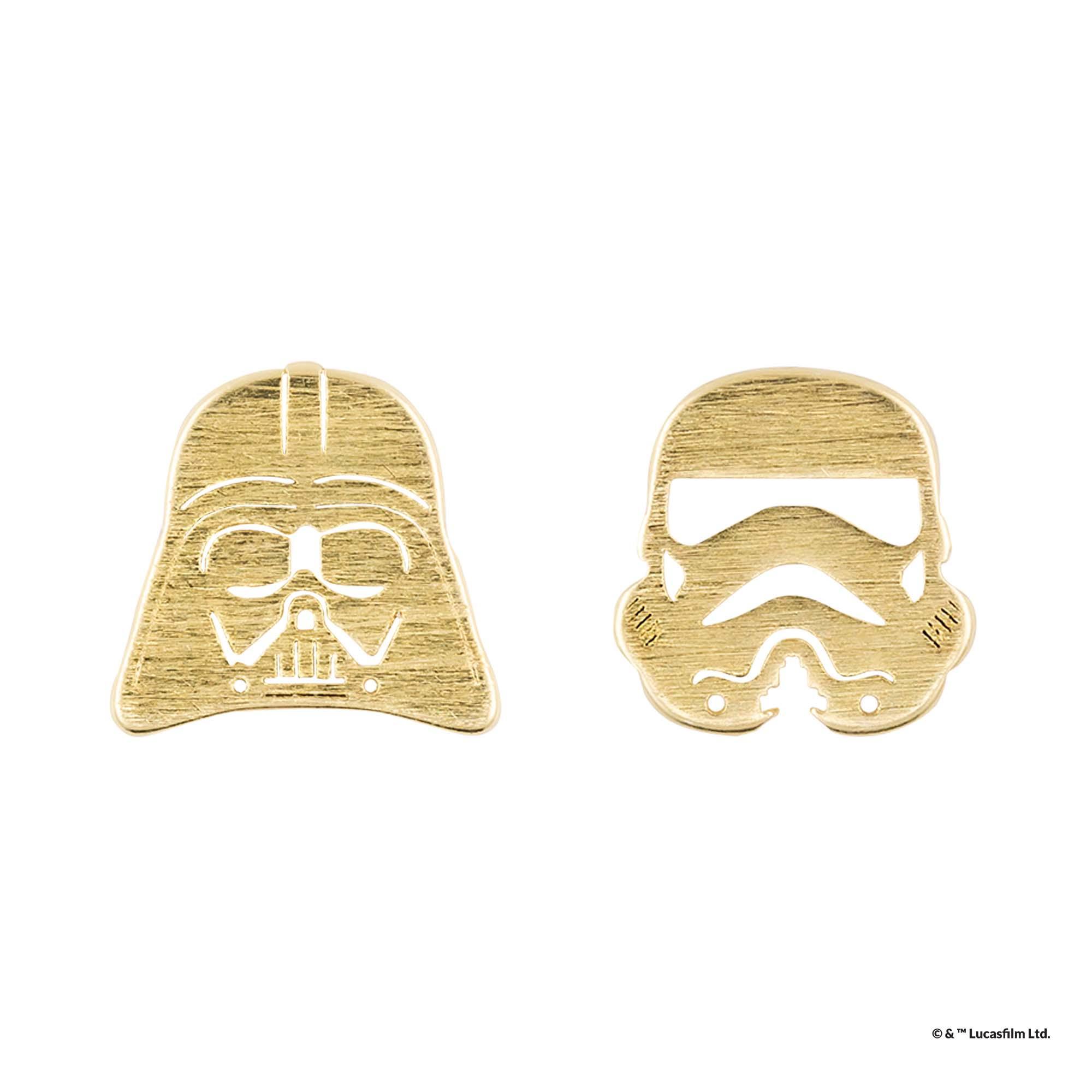 Star Wars™ Earring - Darth Vader™ & Stormtrooper™ Gold - KLOSH