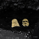 Star Wars™ Earring - Darth Vader™ & Stormtrooper™ Gold - KLOSH