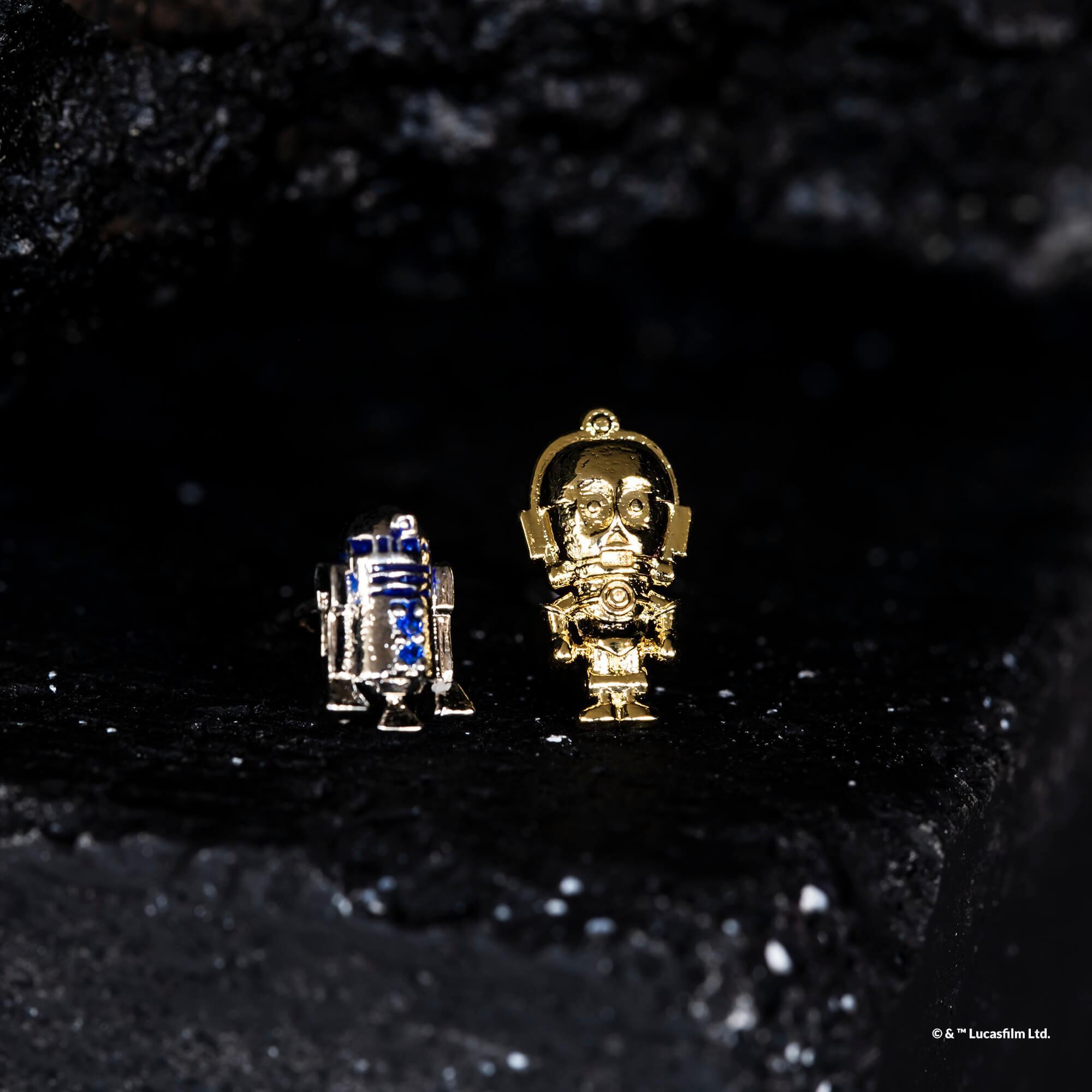 Star Wars™ Earring - Epoxy R2D2™ & C3P0™ - KLOSH