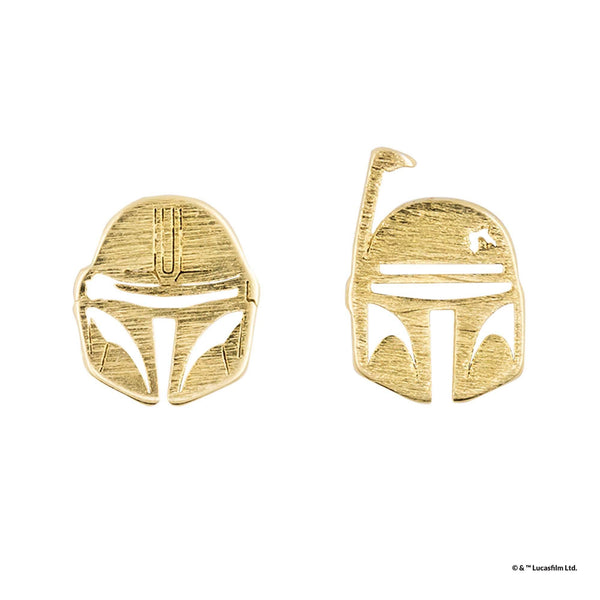 Star Wars™ Earring - Mandalorian™ & Boba Fett™ Gold - KLOSH