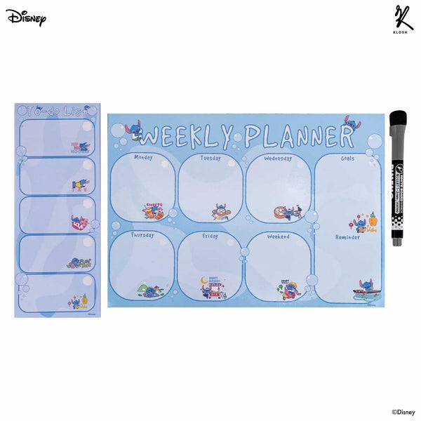 Stitch - Fun Time Weekly Planner and To Do List - KLOSH