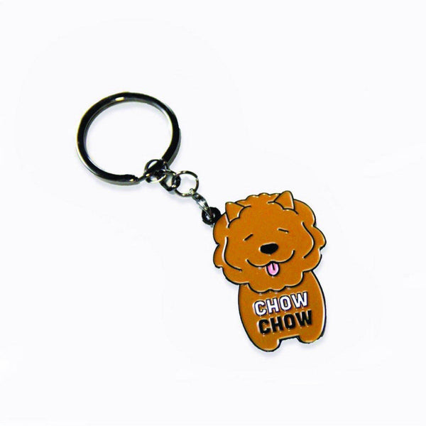 Surname Badge Keychain - Chow - KLOSH