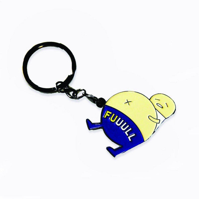 Surname Badge Keychain - Fu - KLOSH