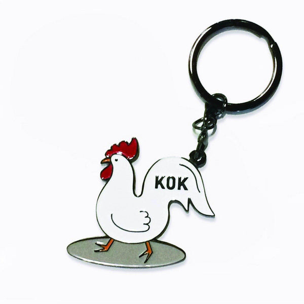 Surname Badge Keychain - Kok - KLOSH