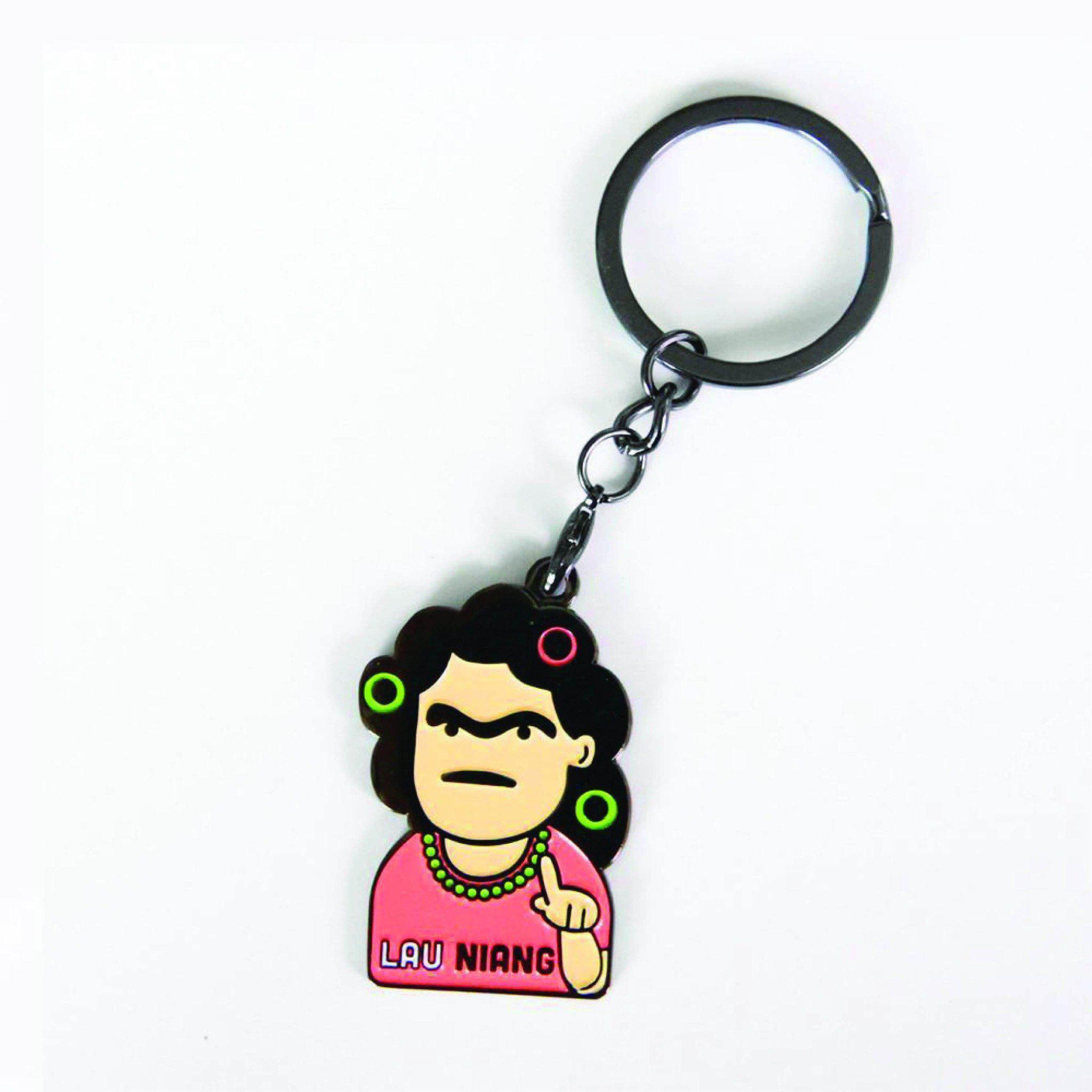 Surname Badge Keychain - Lau - KLOSH
