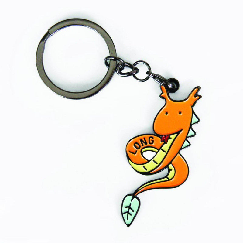 Surname Badge Keychain - Long - KLOSH