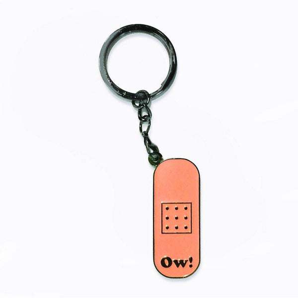 Surname Badge Keychain - Ow - KLOSH