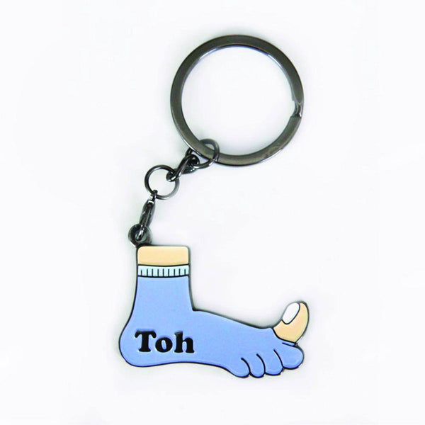 Surname Badge Keychain - Toh - KLOSH