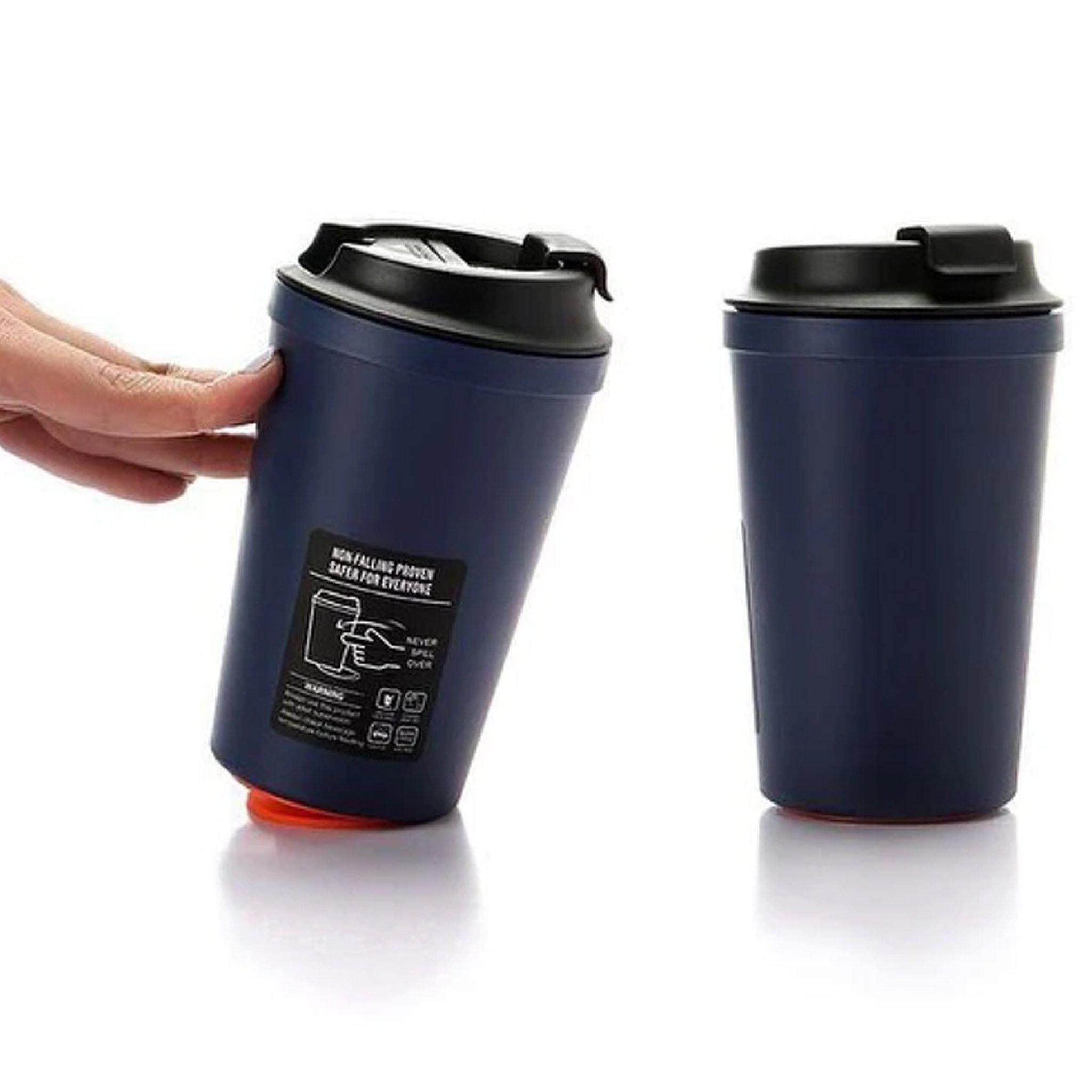 Tumbler - Artiart Suction Idea Café Dark Blue - KLOSH