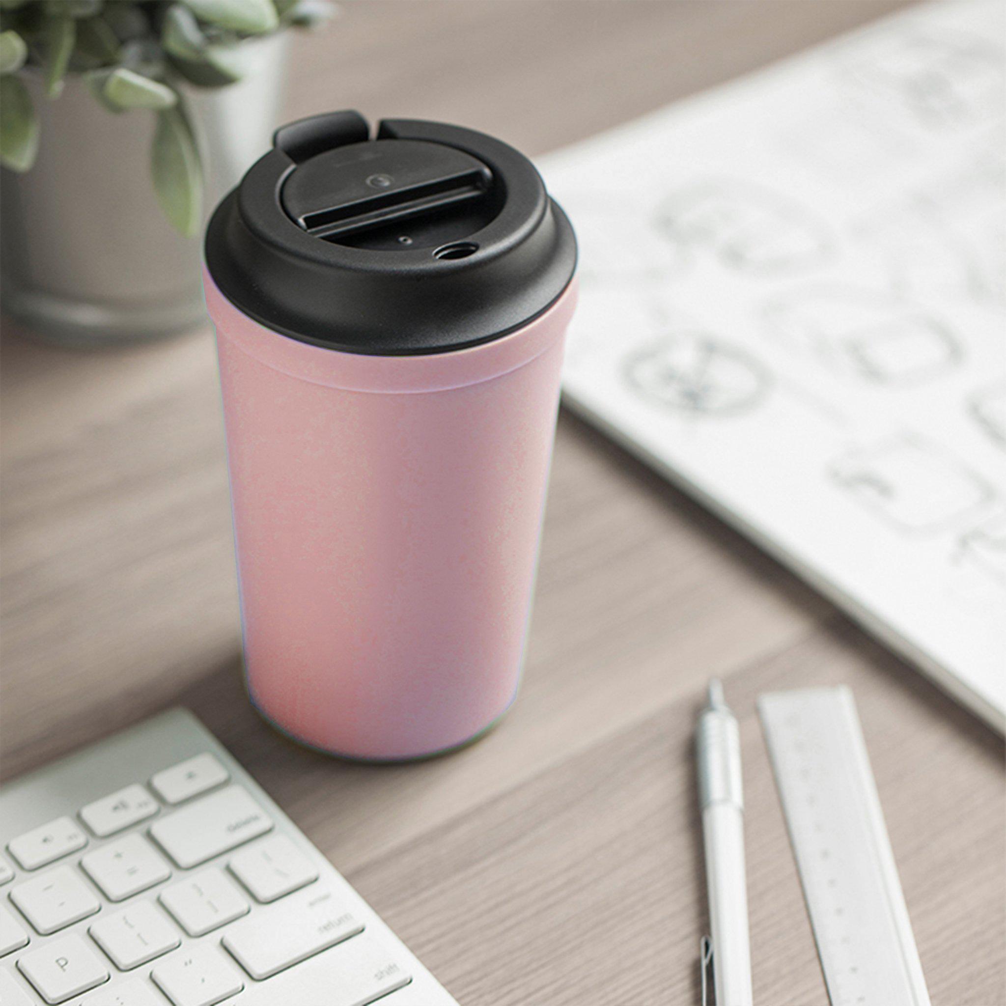 Tumbler - Artiart Suction Idea Café Pink - KLOSH