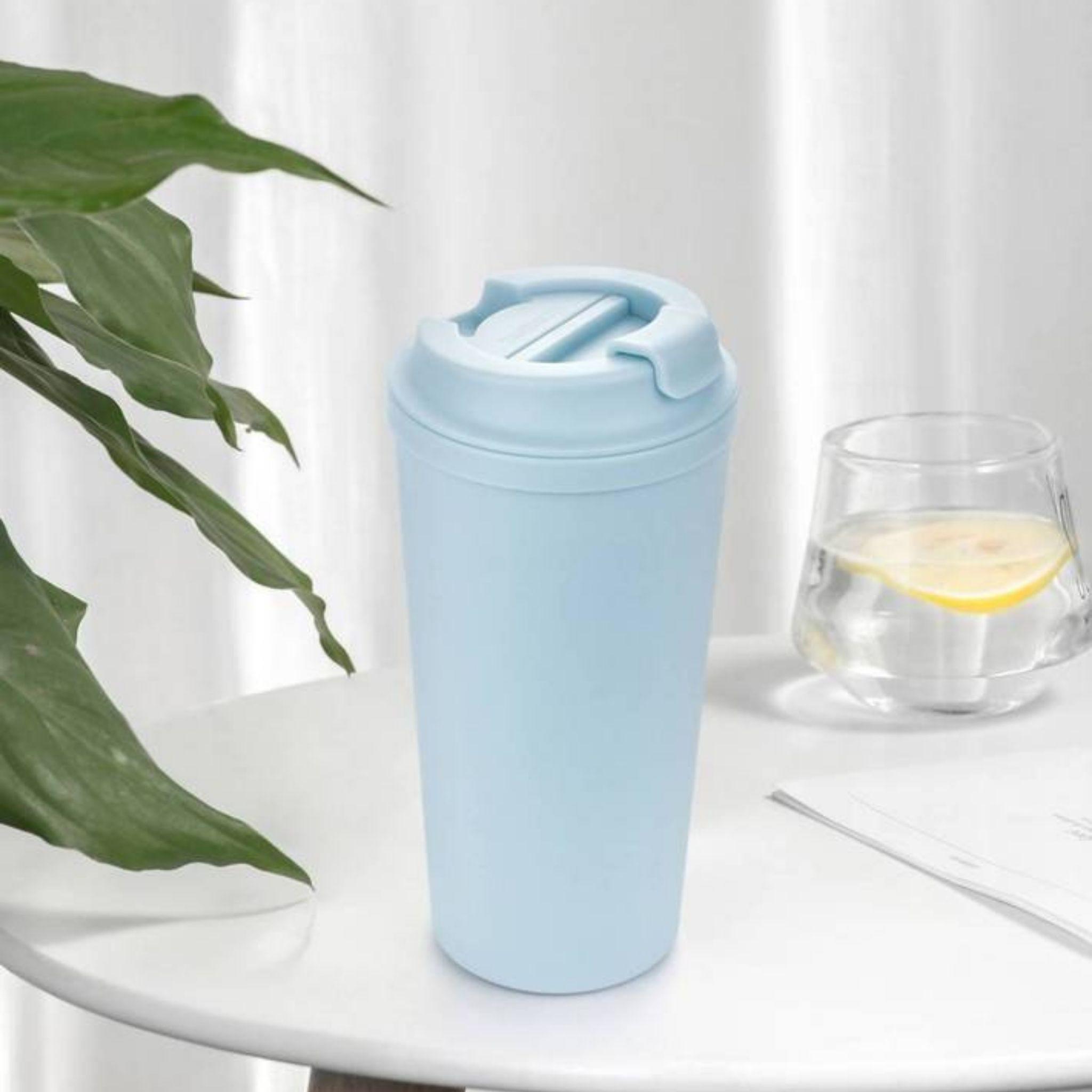 Tumbler - Artiart Suction Idea Café Plus Blue Cloud - KLOSH
