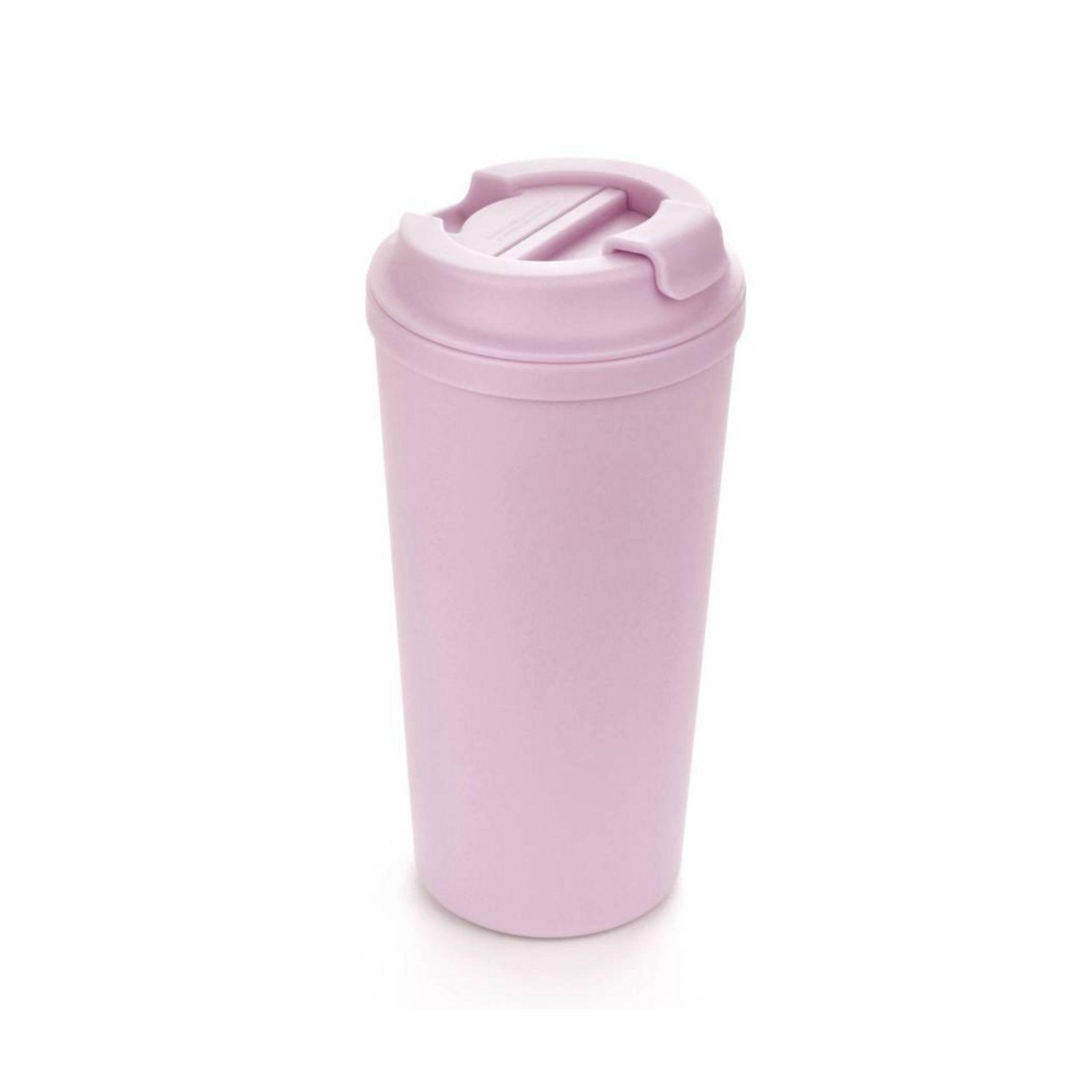 Tumbler - Artiart Suction Idea Café Plus Rainbow Pink - KLOSH
