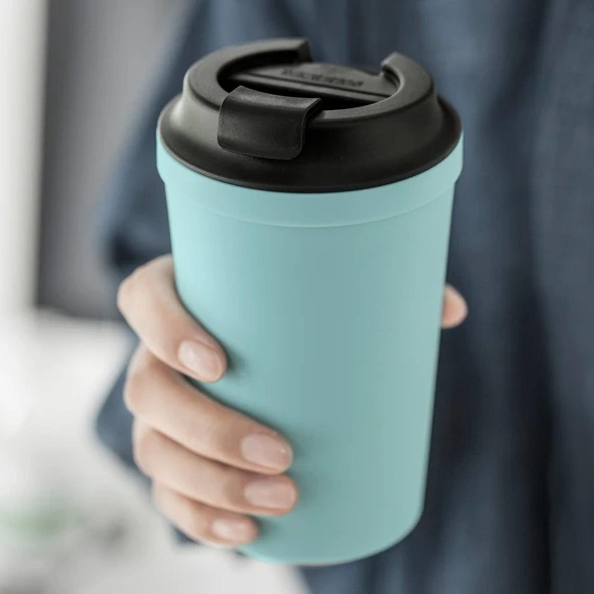 Tumbler - Artiart Suction Idea Café Sky Blue - KLOSH