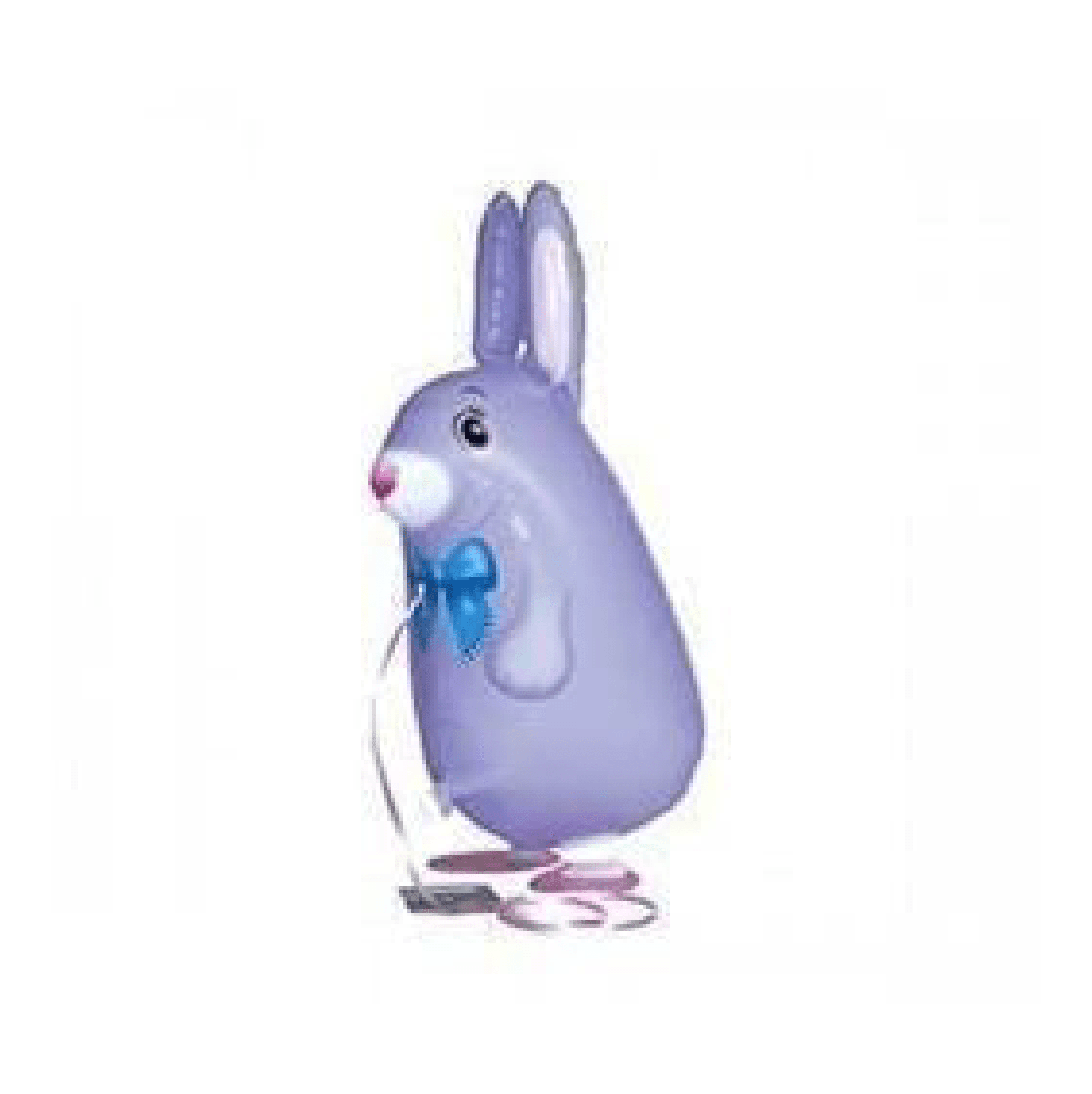 Walking Pet Balloon - Purple Bunny - KLOSH
