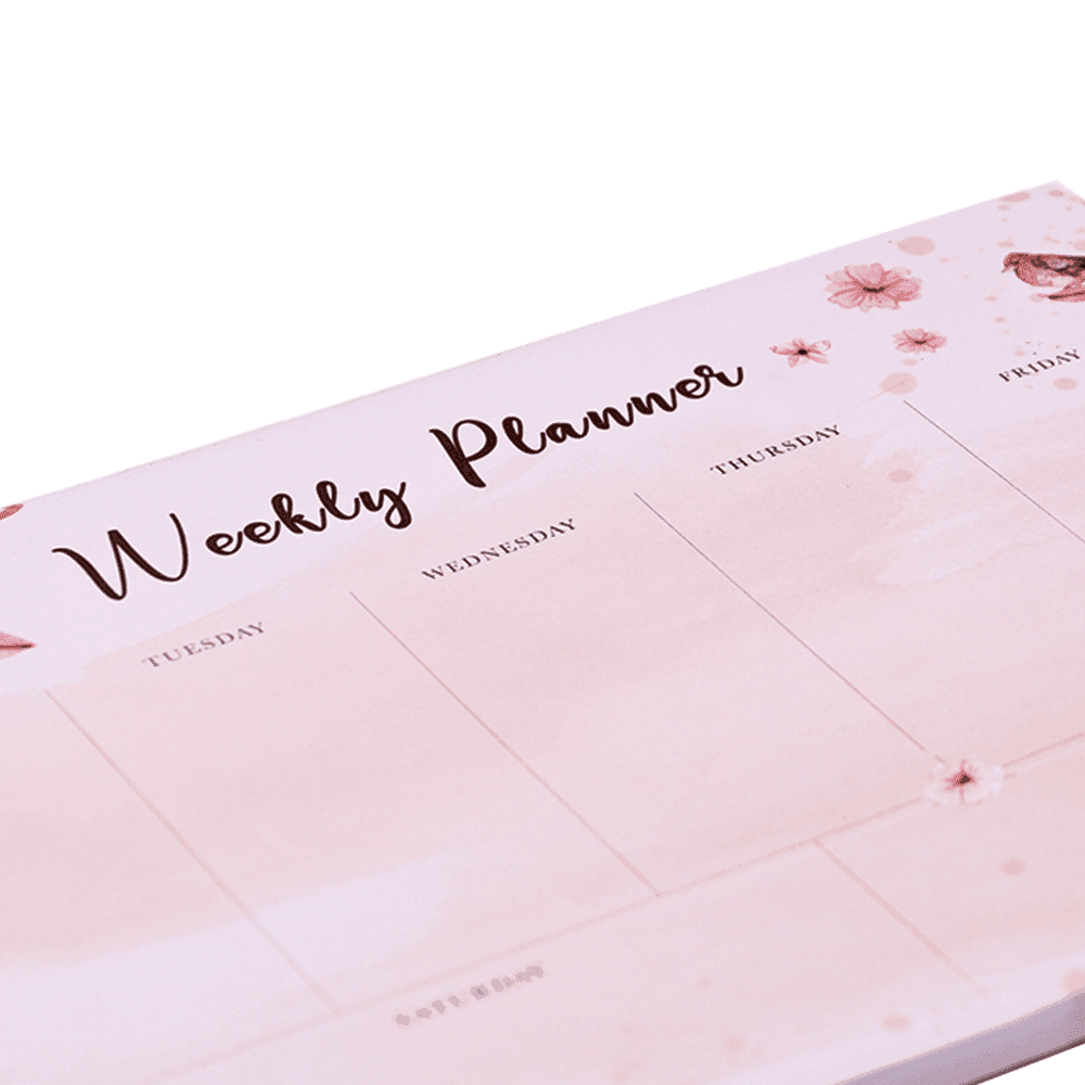 Weekly Planner Tear Off Pad – Sakura - KLOSH