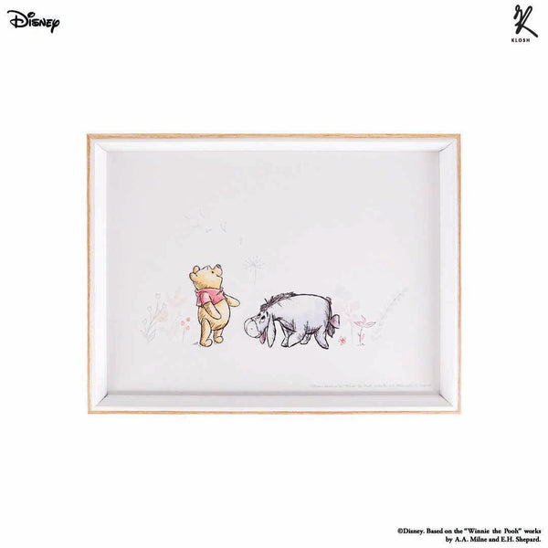 Winnie the Pooh - Eeyore and Pooh Spring Time Rectangle Canvas Frame - KLOSH