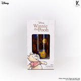 Winnie the Pooh - Sun and Hunny Borosilicate Glass Can with Bamboo Lid and Straw - KLOSH