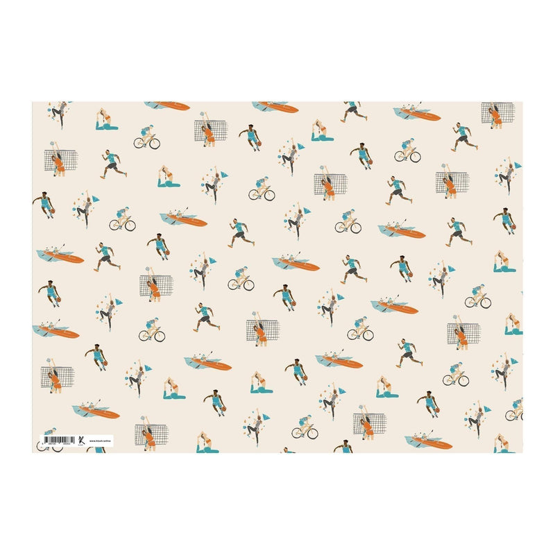 Wrapping Paper - Active Lifestyle - KLOSH