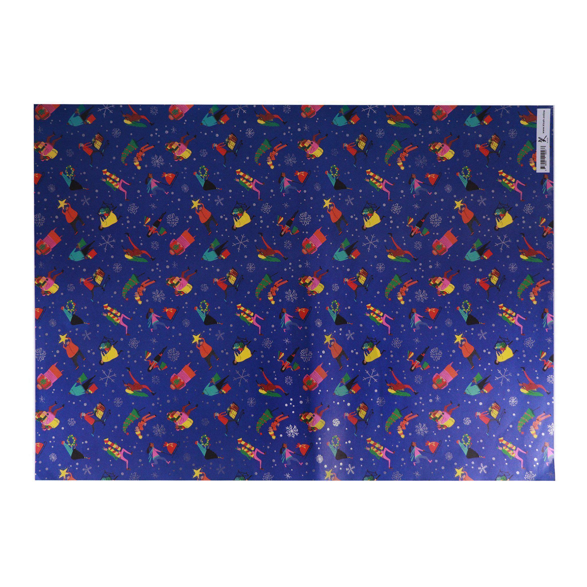 Wrapping Paper - Christmas Decor Glitter - KLOSH