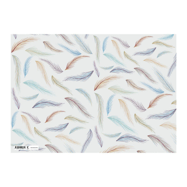 Wrapping Paper - Feathers - KLOSH