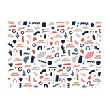 Wrapping Paper - Happy Birthday Abstract Shapes - KLOSH