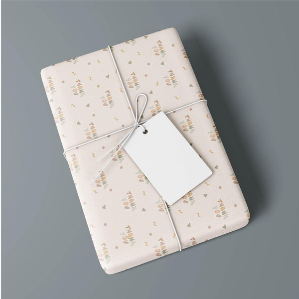 Wrapping Paper - Thank You Pastel - KLOSH