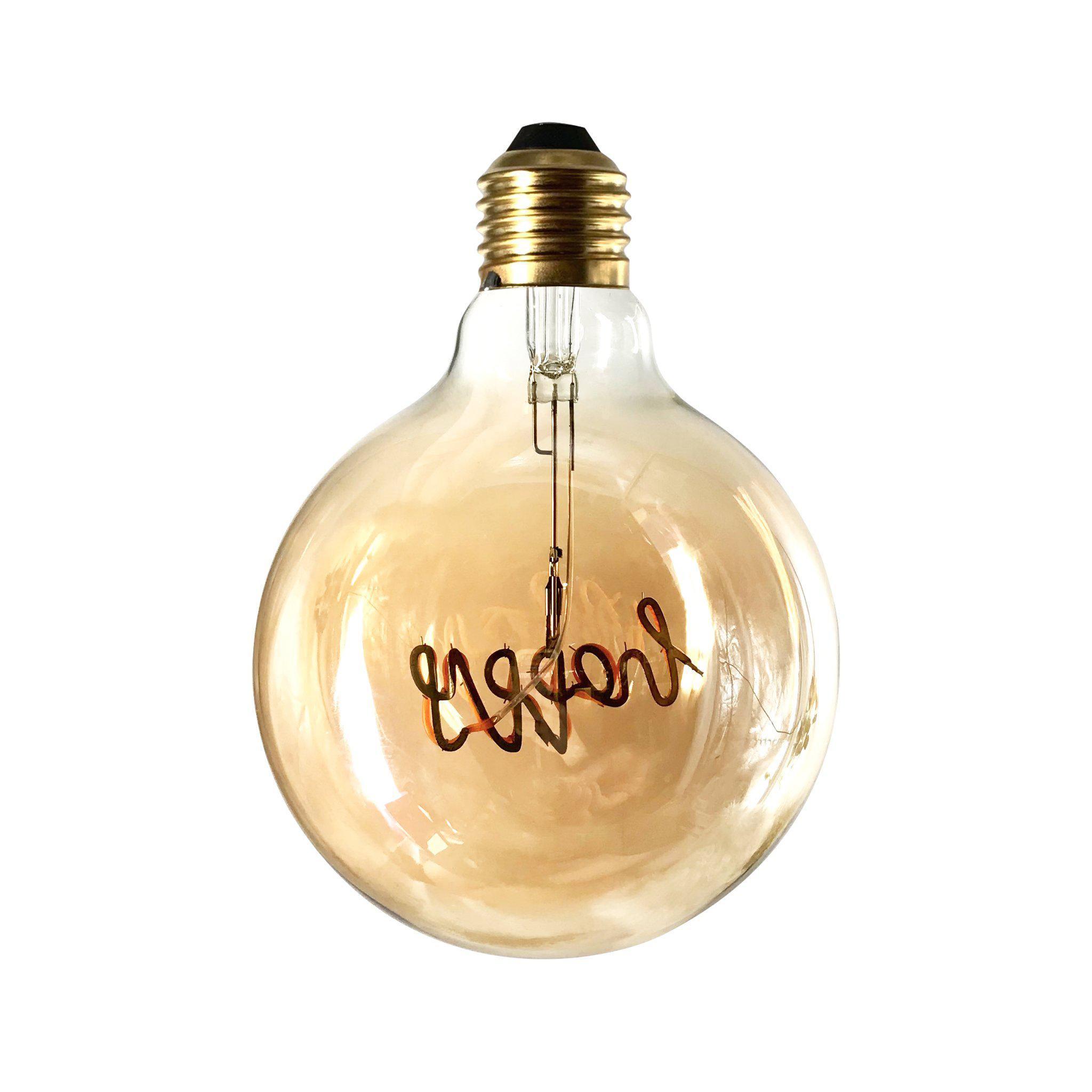 Zogi Air Decorative LED Word - Happy AC Bulb - KLOSH