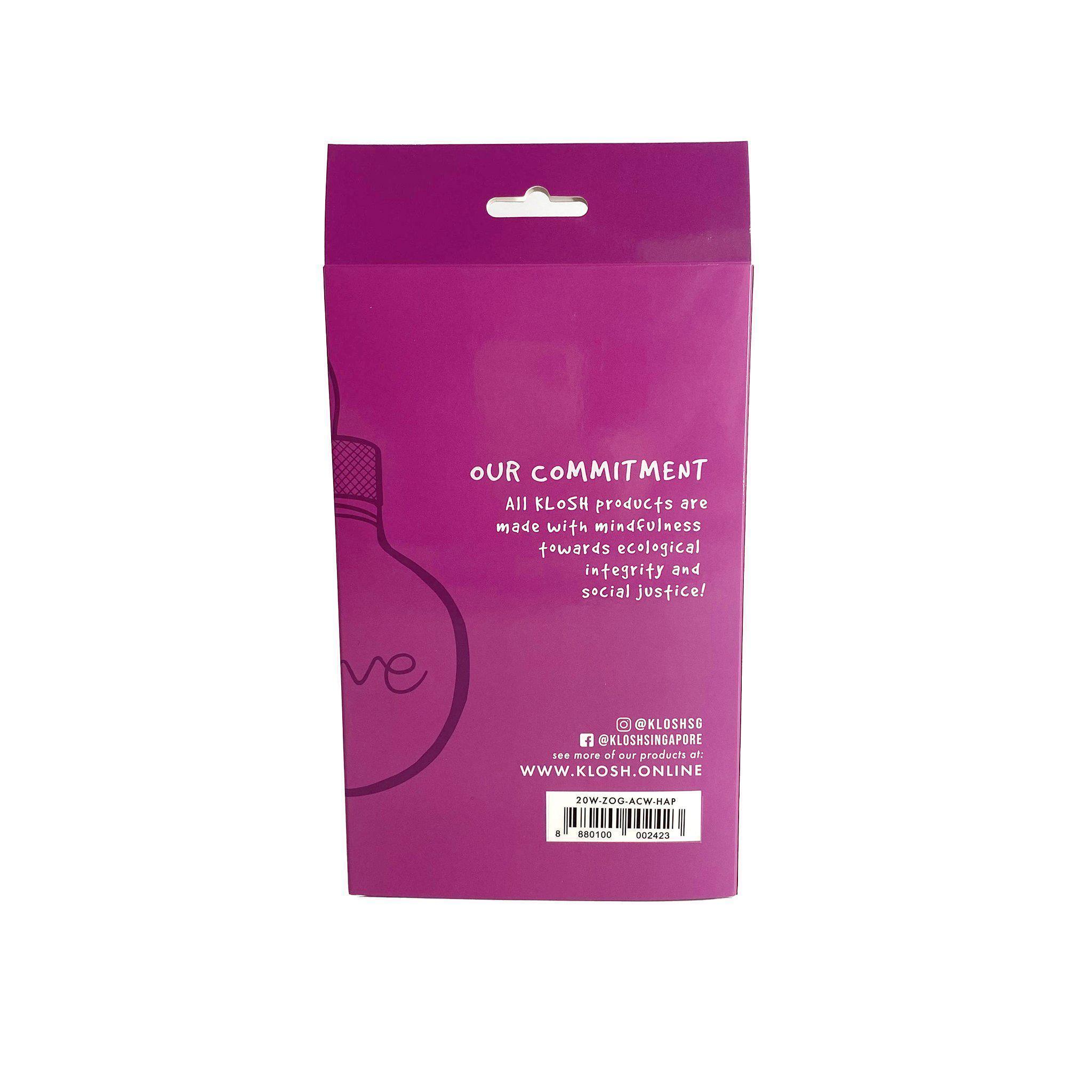 Zogi Air Decorative LED Word - Happy AC Bulb - KLOSH