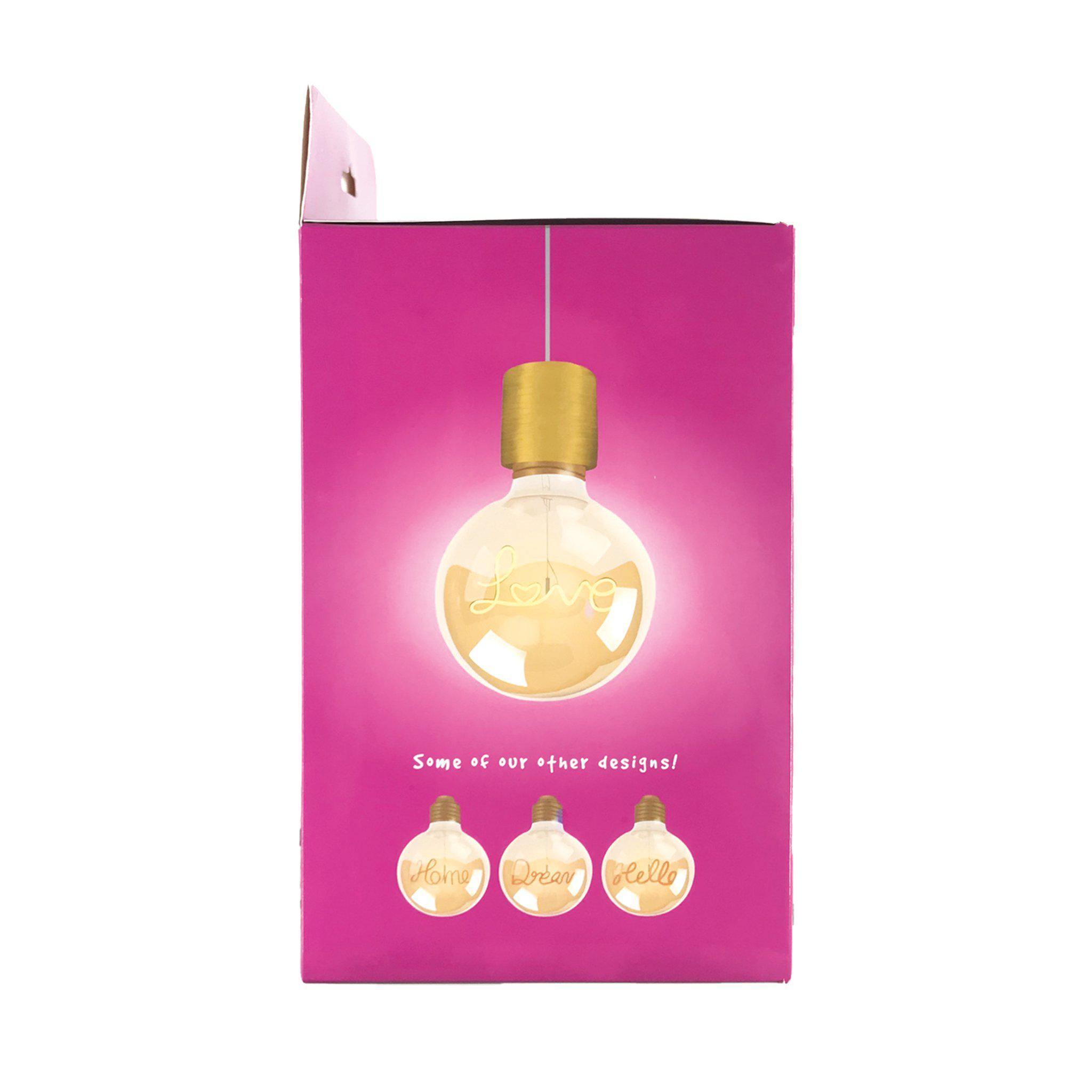 Zogi Air Decorative LED Word - Happy AC Bulb - KLOSH