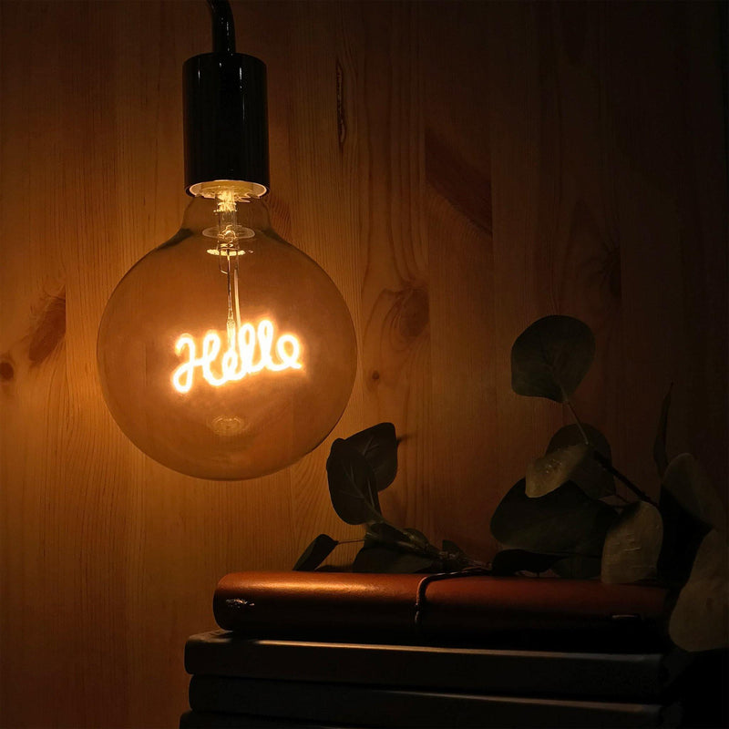 Zogi Air Decorative LED Word - Hello AC Bulb - KLOSH